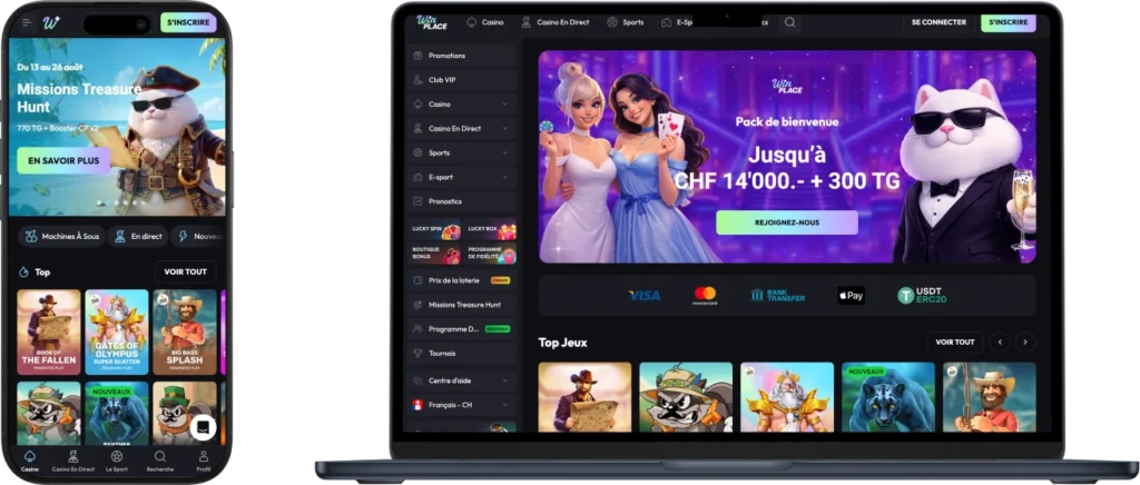 winplace le top du casino